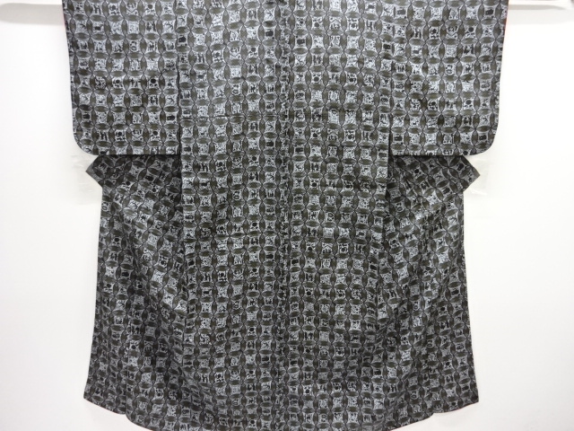 Taisho Roman Kimono Combined weave